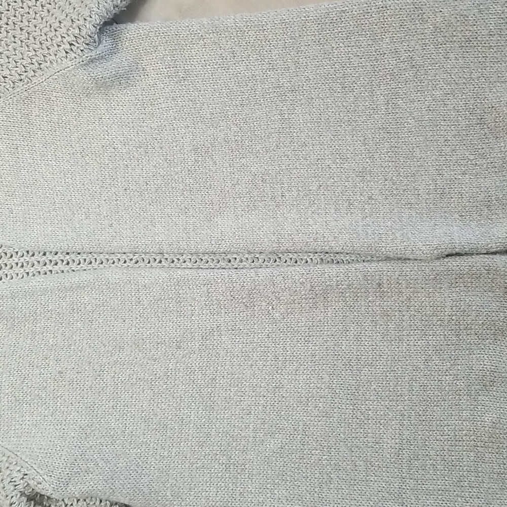 Sundance womens open sweater drop shoulders in taupe - Picture 5 of 6